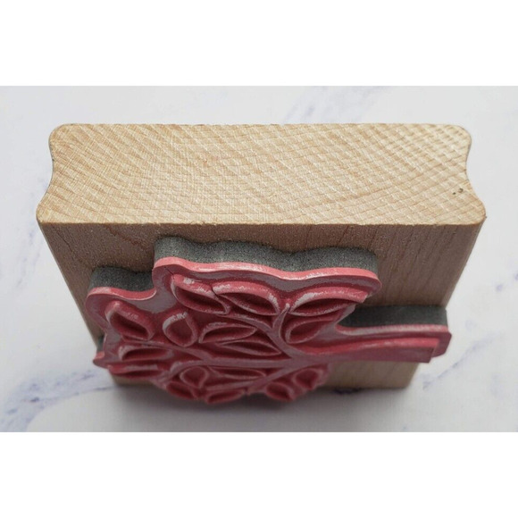 Stampabilities Autumn Fall Basic Tree Wood Mounted Rubber Stamp G1118 - Picture 5 of 7